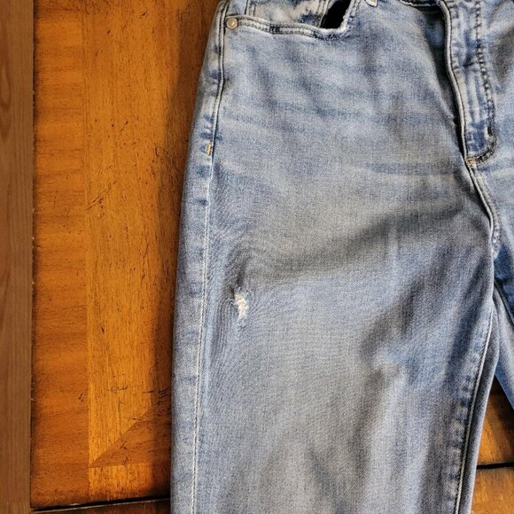 LOFT Denim Curvy Skinny Light Blue Jeans - Size 8/29 - Picture 4 of 16